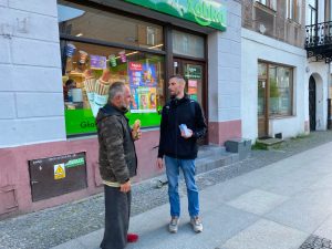 rozmowy ewangelizacyjne na ulicha Radomia maj 2023
