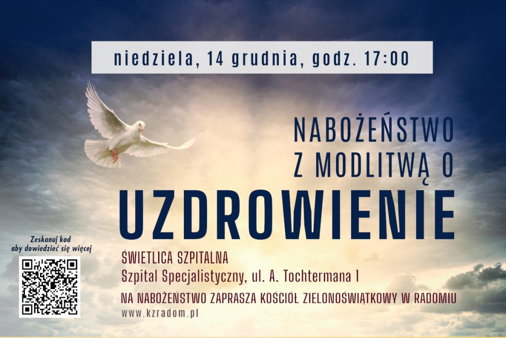 modlitwa o uzdrowienie - nabożeństwo w szpitalu w Radomiu